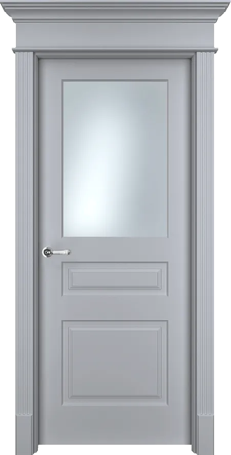 Двери в интерьере - Дверь Нф3с эмаль RAL 7047, сатинат
