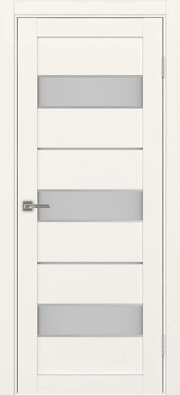 Двери в интерьере - Дверь Эко 526.122 АПС бежевый молдинг SC, сатинат