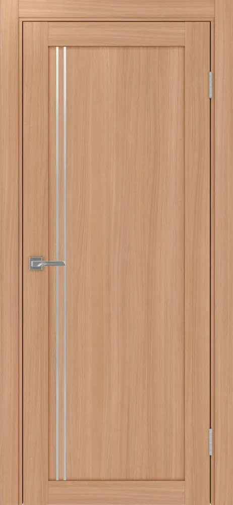 Двери в интерьере - Дверь Эко 566.111 АПП ясень темный молдинг SC, глухая