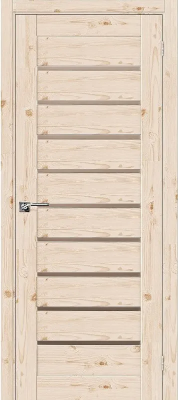 Двери в интерьере - Дверь Берест массив сосны Гранд 11 некрашеная сорт АВ, сатинат