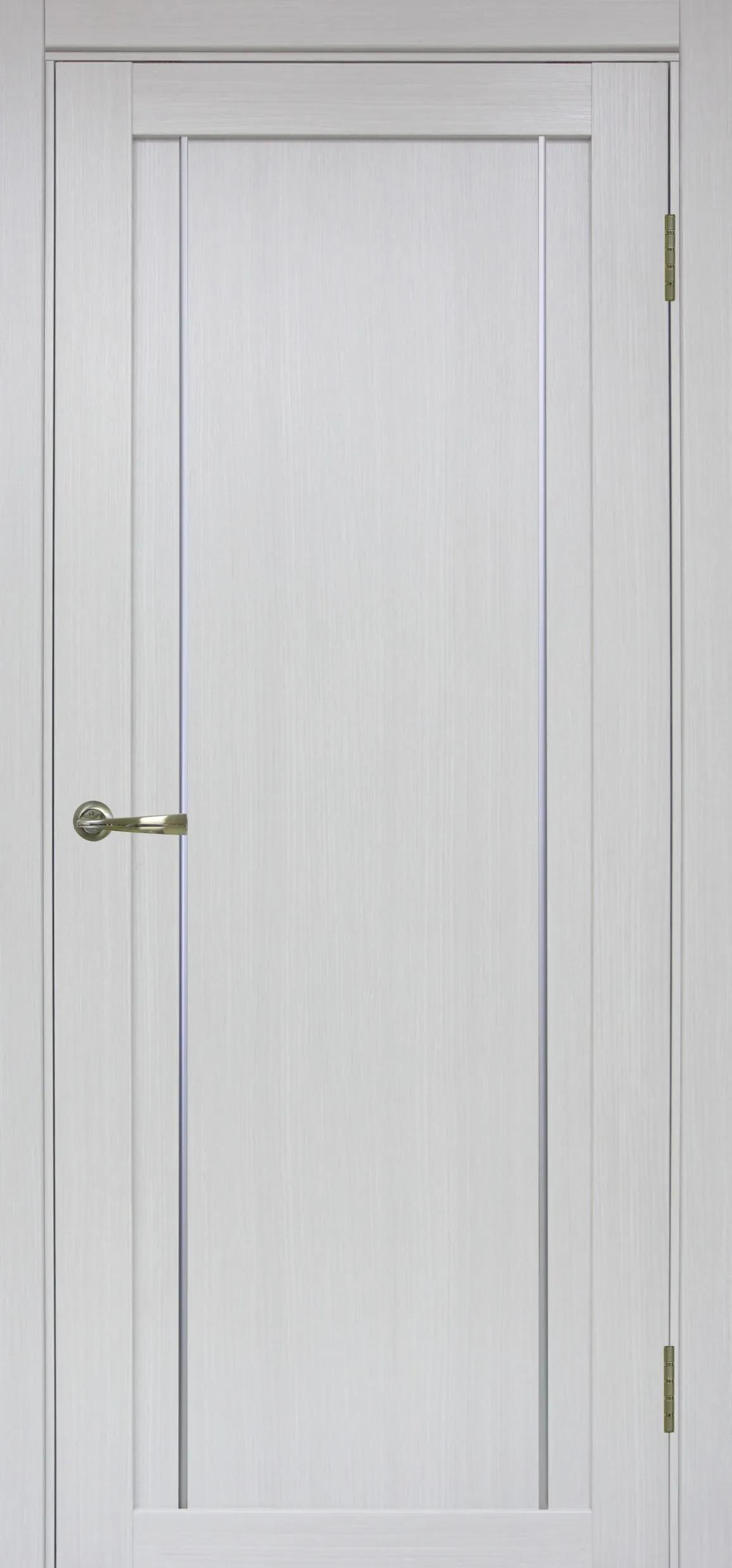 Двери в интерьере - Дверь Эко 522.111 АПП ясень серебристый молдинг SC, глухая