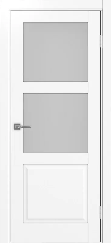 Двери в интерьере - Дверь Эко 630.221 ОФ3 белый снежный, сатинат