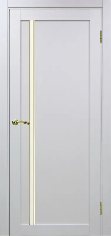 Двери в интерьере - Дверь Эко 527.121 АПС белый лед молдинг SG, сатинат