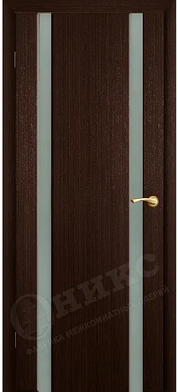 Дверь Оникс Престиж 2 венге, триплекс