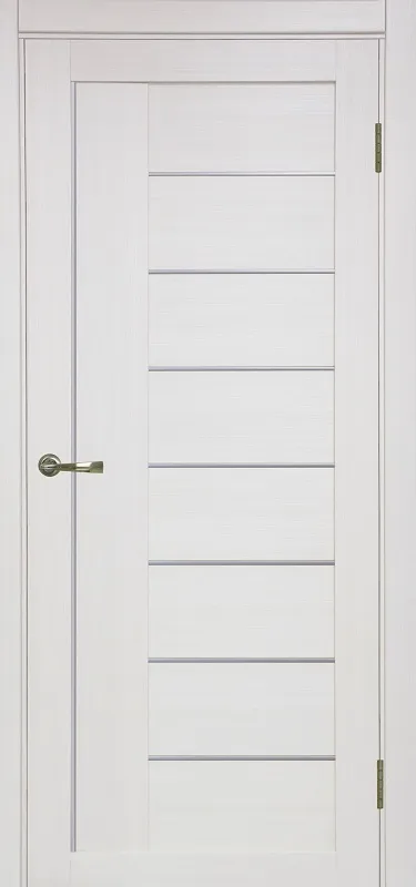 Двери в интерьере - Дверь Эко 524.11 АПП ясень перламутровый молдинг SC, глухая