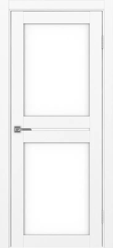 Двери в интерьере - Дверь Эко 520.222 белый снежный, lacobel белый