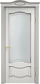Схожие товары - Дверь Итальянская Легенда массив ольхи ОЛ33 белый грунт с патиной серебро, стекло 33-2