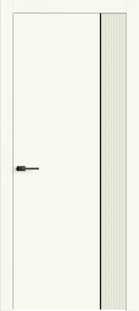 Двери в интерьере - Дверь Лайн6М эмаль RAL 9010, глухая