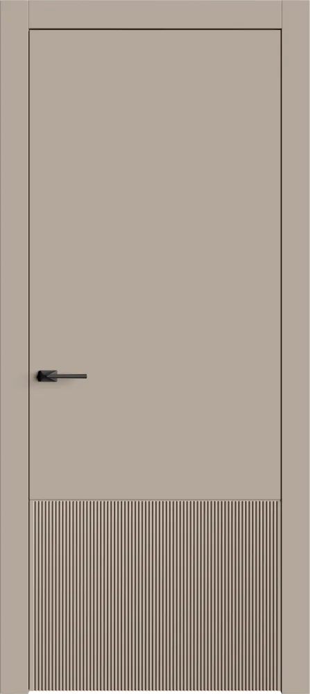 Двери в интерьере - Дверь Лайн9 эмаль NCS 3005-Y50R, глухая