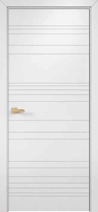 Двери в интерьере - Дверь Оникс Концепт №3 эмаль белая, глухая