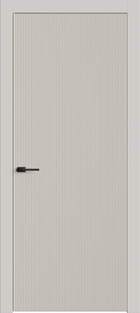 Двери в интерьере - Дверь Лайн1 эмаль латте, глухая