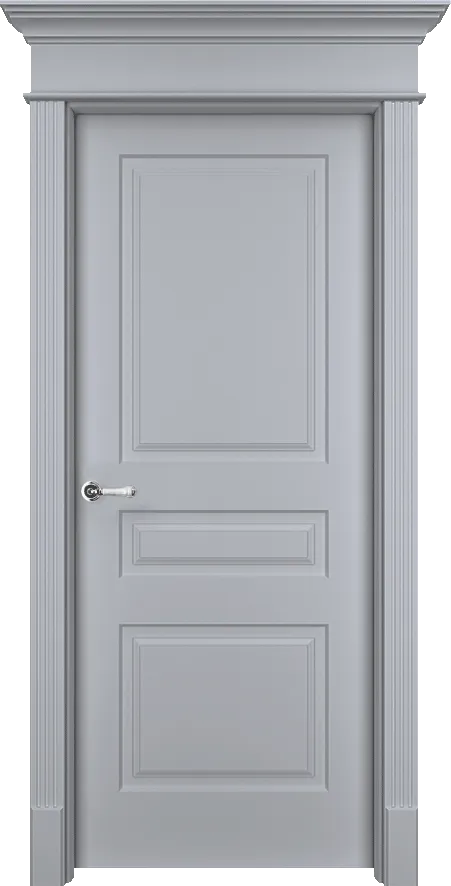 Двери в интерьере - Дверь Нафта-3 эмаль RAL 7047, глухая