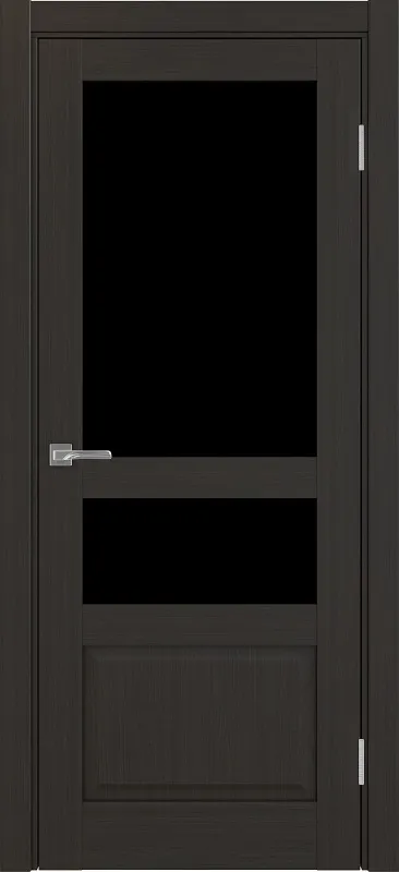 Двери в интерьере - Дверь Эко 631.221 ОФ3 венге, lacobel черный