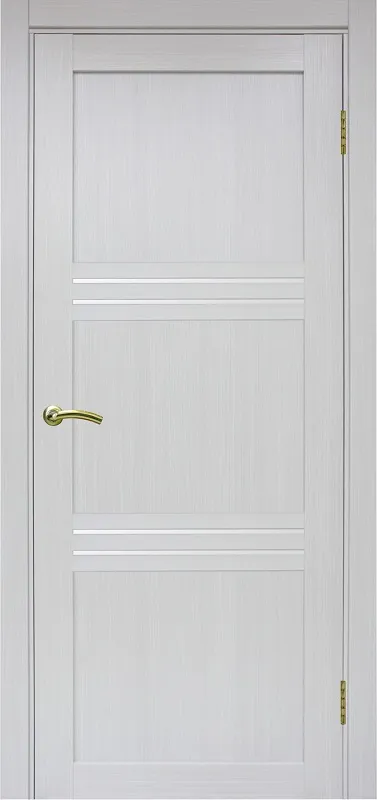 Двери в интерьере - Дверь Эко 553.12 ясень серебристый, сатинат