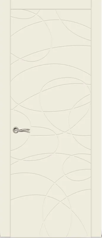 Двери в интерьере - Дверь Ситидорс Витэлия эмаль RAL 9001,глухая