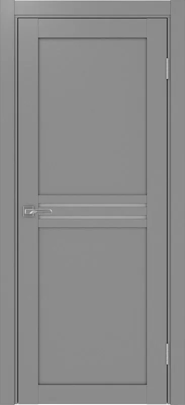 Двери в интерьере - Дверь Эко 552.12 серый, сатинат