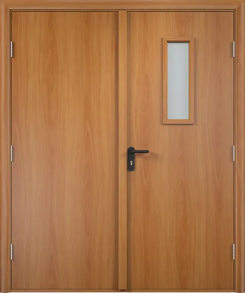 Двери в интерьере - Дверь противопожарная V ДПГ+ДПО финиш-пленка 30 мин, миланский орех