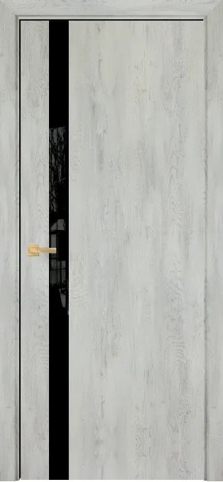 Двери в интерьере - Дверь Оникс Верона 1 CPL лофт, триплекс черный