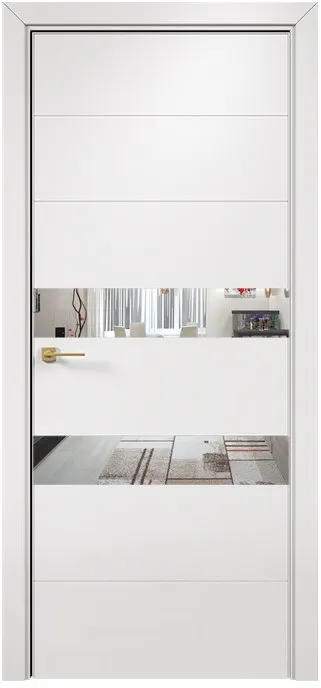 Двери в интерьере - Дверь Оникс Лайн эмаль белая, глухая