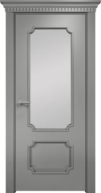 Двери в интерьере - Дверь Оникс Палермо эмаль RAL 7036, сатинат