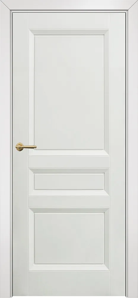 Двери в интерьере - Дверь Оникс Версаль фрезерованная №6 эмаль белая, глухая