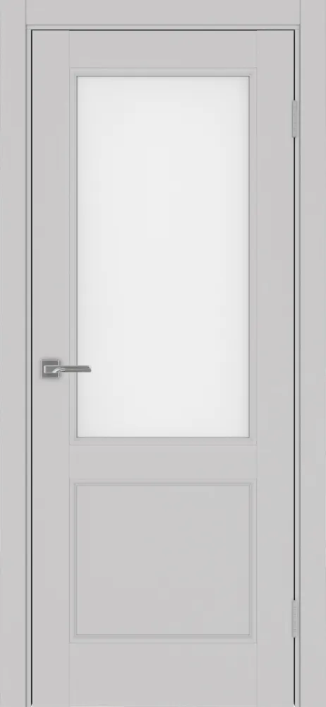 Двери в интерьере - Дверь Эко Neo 502.21 пепельный, сатинат