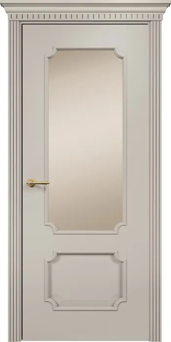 Двери в интерьере - Дверь Оникс Палермо эмаль латте, сатинат