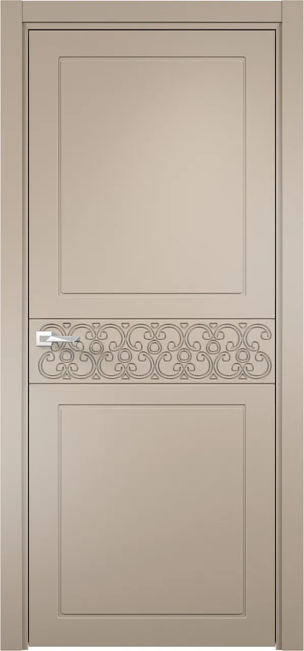 Двери в интерьере - Дверь V Лоярд эмалит Севилья 07 софт мокко, глухая