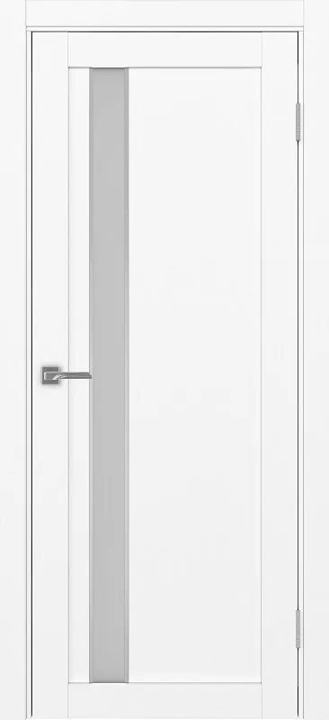Двери в интерьере - Дверь Эко 528.121 АПС белый снежный молдинг SC, сатинат