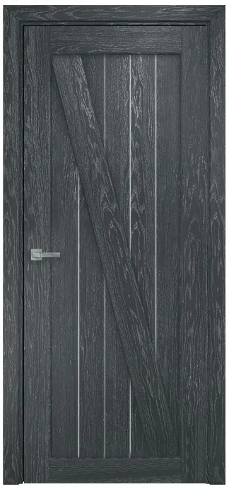 Двери в интерьере - Дверь Оникс Лофт №3 дуб седой, глухая