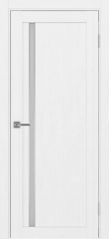 Двери в интерьере - Дверь Эко 527.121 АПС белый лед молдинг SC, сатинат