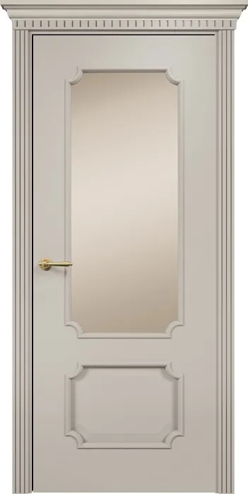 Двери в интерьере - Дверь Оникс Палермо эмаль латте, сатинат