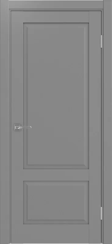 Двери в интерьере - Дверь Эко 640.11 ОФ3 серый, глухая