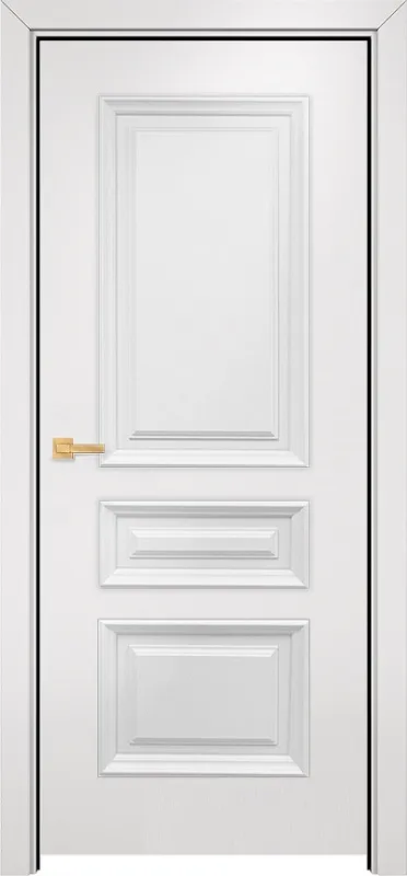 Двери в интерьере - Дверь Оникс Афина эмаль белая, глухая