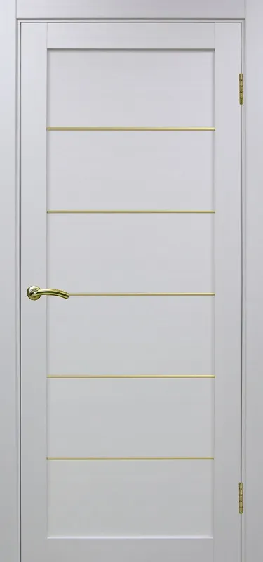 Двери в интерьере - Дверь Эко 501.1 АПП белый лед молдинг SG, глухая