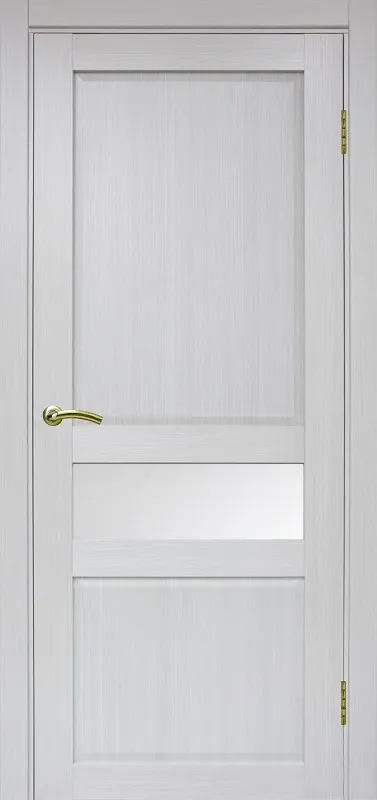 Двери в интерьере - Дверь Эко 631.121 ОФ3 ясень серебристый, сатинат