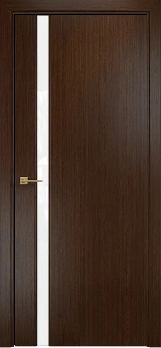 Двери в интерьере - Дверь Оникс Престиж 1 венге, триплекс белый