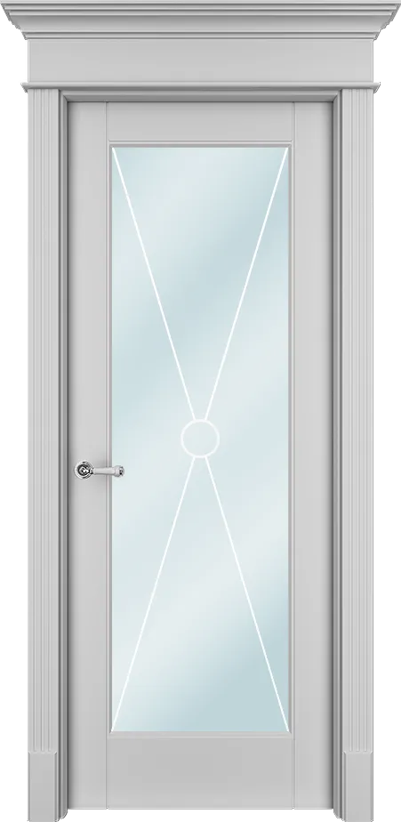 Двери в интерьере - Дверь ТанХОс белая, сатинат