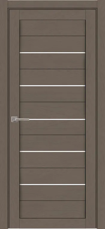 Двери в интерьере - Дверь ДР экошпон Light Soft touch 2127 софт тортора, стекло матовое