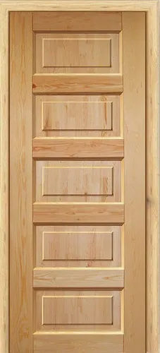 Дверь Интерьер Уют массив сосны Домино, сорт Экстра, филенка 28 мм, глухая