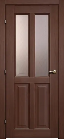 Двери в интерьере - Дверь Краснодеревщик 6346 танганика, стекло Пико