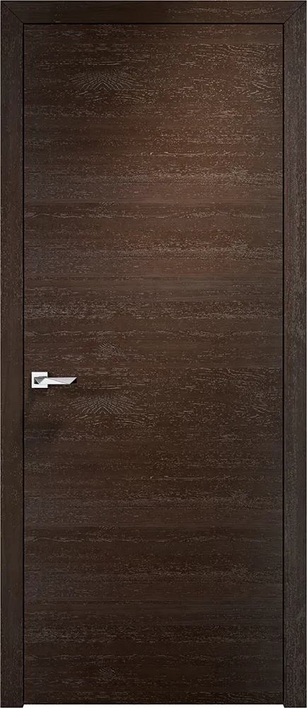 Двери в интерьере - Дверь ПМЦ Design массив дуба Д 66 горизонтальный мореный дуб с патиной, глухая