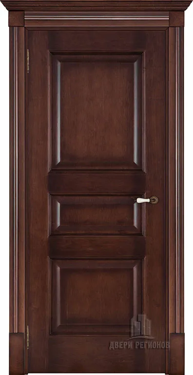 Двери в интерьере - Дверь Porte Vista Терзо шпон орех, глухая