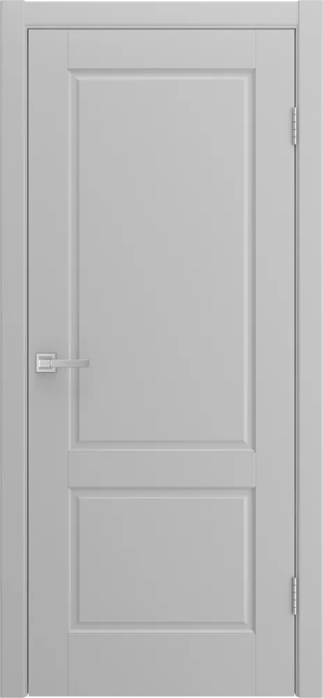 Двери в интерьере - Дверь Tessoro эмаль светло-серая, глухая
