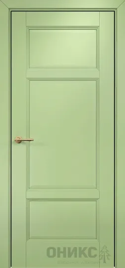 Двери в интерьере - Дверь Оникс Италия 4 эмаль фисташковая, глухая