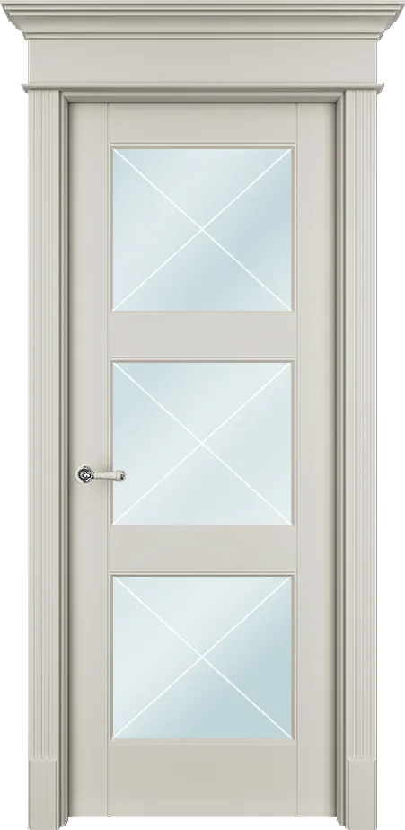 Двери в интерьере - Дверь Тан33Хс эмаль RAL 9001, сатинат