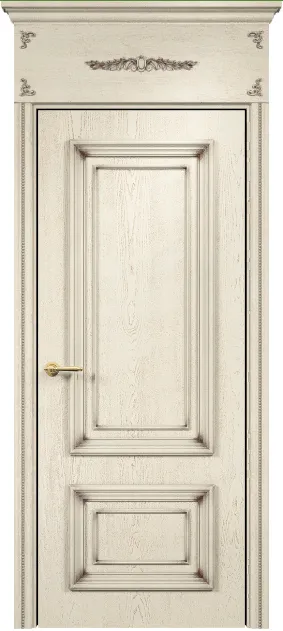 Дверь Оникс Мадрид эмаль слоновая кость с патиной, глухая. Фото №6