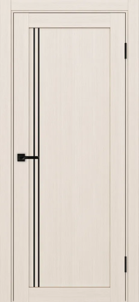 Двери в интерьере - Дверь Эко 566.111 АПП ясень перламутровый молдинг SB, глухая