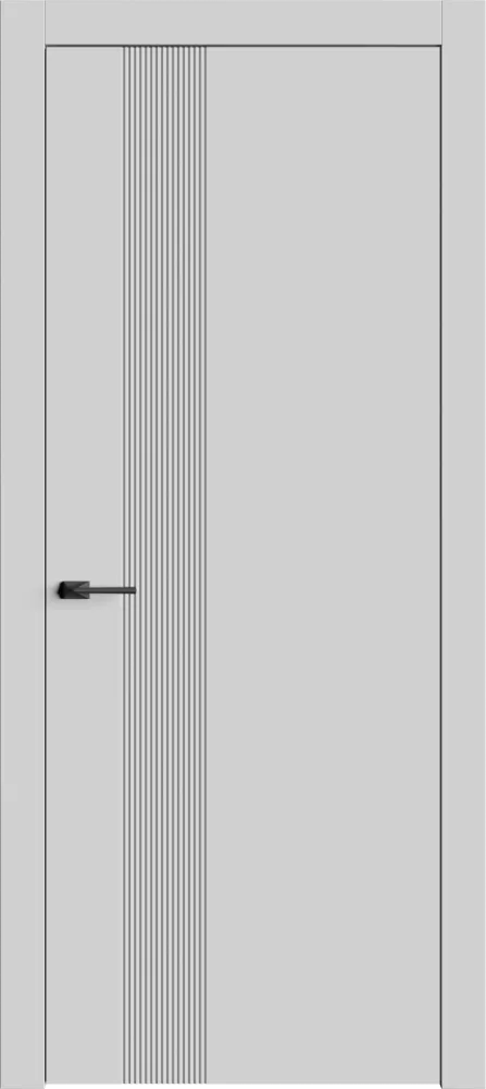 Двери в интерьере - Дверь Линнея-4 эмаль RAL 7047, глухая
