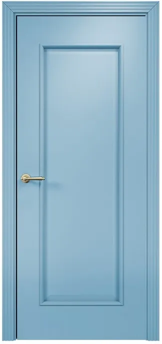 Двери в интерьере - Дверь Оникс Турин эмаль голубая, глухая